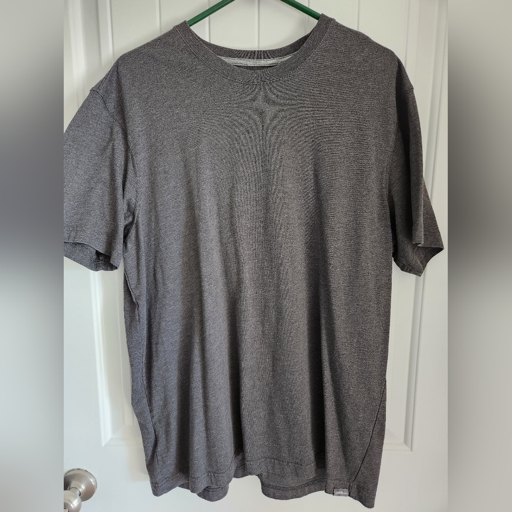 Eddie Bauer Mens Tshirt Gray XL